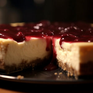 9" Cherry Cheesecake