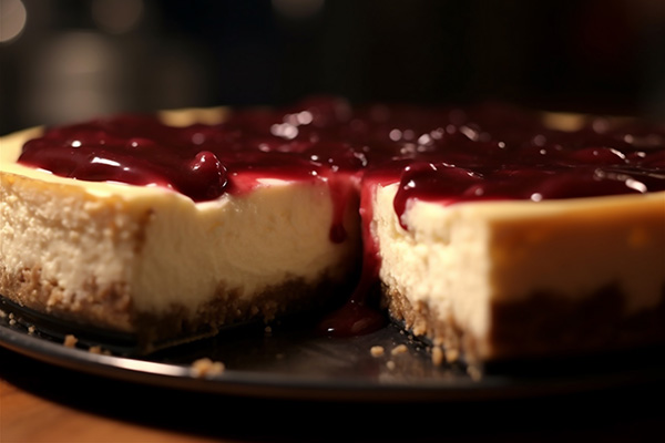 9" Cherry Cheesecake