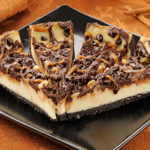 Parks Pastries Turtle Cheesecake