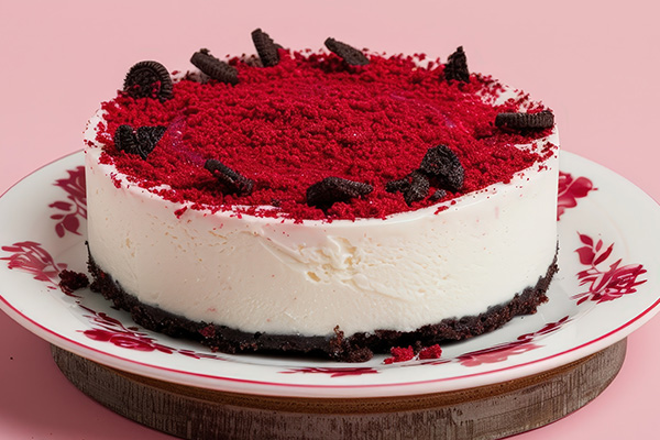 Parks Pastries Red Velvet Cheesecake