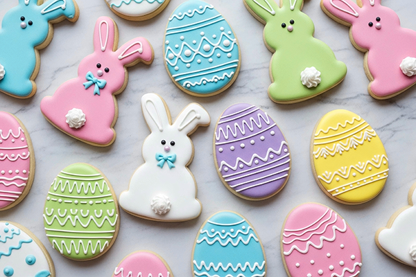 Dozen Easter Cookies